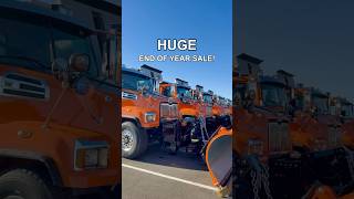 HUGE YEAREND SNOW PLOW SALE 🚛❄️ snowplow westernstar yearendsale heavydutytrucks sale [upl. by Renruojos]