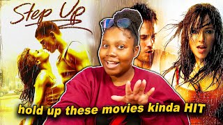 WATCHING EVERY quotSTEP UPquot MOVIE FOR THE FIRST TIME part 1 [upl. by Enayr]