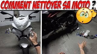 COMMENT NETTOYER SA MOTO 🤔 [upl. by Philender18]