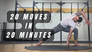 20 MOVES IN 20 MINUTES  Bodyweight Strength amp Mobility Workout [upl. by Damick676]