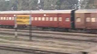 Indian railways Meter Guage Train from Broad Guage Bagh Express [upl. by Tioneb]