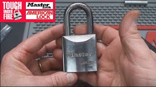 61 Salvaging a Master Lock Pro Series 7050 [upl. by Eslek]