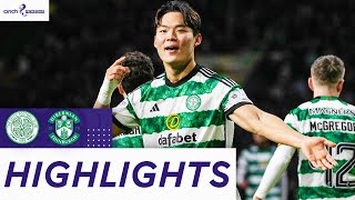 Celtic 41 Hibernian  Oh Hyeongyu Bags a Brace in Dominant Win  cinch Premiership [upl. by Upali]