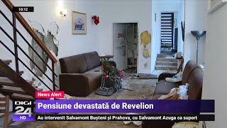 Pensiune din București devastată de Revelion Proprietar „Pagubele se ridică la 2030000 de euro” [upl. by Haynor]