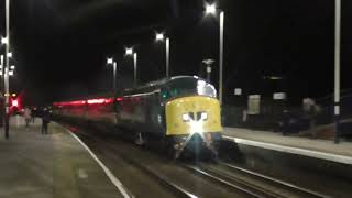 45118 passing Church fenton working 1Z75 to Liverpool limestreet [upl. by Lael180]