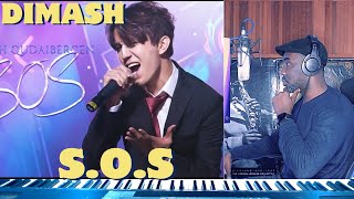 Dimash Qudaibergen  SOS LIVE at the Slavic Bazaar Reaction [upl. by Ahcrop]