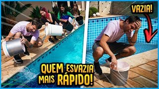 QUEM TIRAR MAIS ÁGUA DA PISCINA GANHA 5000 R  REZENDE EVIL [upl. by Agnew]