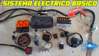 COMO APRENDER EL SISTEMA ELÉCTRICO DE MI MOTO 125150200250 PARTE 1 BÁSICO [upl. by Coffin336]