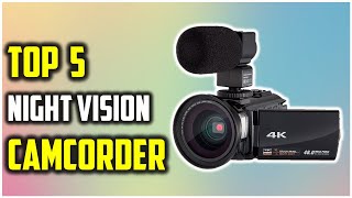 ✅Best Night Vision Camcorder 2023Top 5 Night Vision Camcorder Review [upl. by Goraud340]