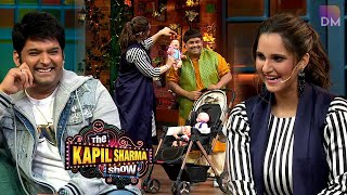 जब Baccha Yadav के बच्चो से मिली Sania Mirza  The Kapil Sharma Show  Sania Mirza With Sister Anam [upl. by Adeehsar]