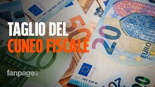 Taglio cuneo fiscale 100 euro in più in busta paga ecco chi potrà beneficiarne [upl. by Acherman797]