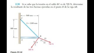 composicion y descomposicion de fuerzas ejercicios resueltos [upl. by Arimaj]