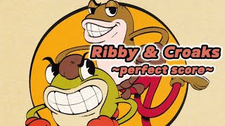 Cuphead Ribby amp Croaks perfect score [upl. by Itsrik]