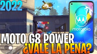 ASÍ CORRE FREE FIRE EN EL MOTO G8 POWER ¿VALE LA PENA EN 2022 [upl. by Agarhs]