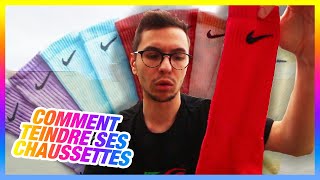 Tuto 1 COMMENT TEINDRE SES CHAUSSETTES [upl. by Legnalos]