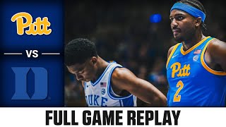 Pitt vs Duke Full Game Replay  202324 ACC Men’s Basketball [upl. by Manup608]