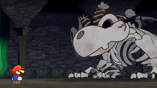 Paper Mario The ThousandYear Door  Walkthrough  Pit of 100 Trials Bonetail Boss [upl. by Rehtaeh996]