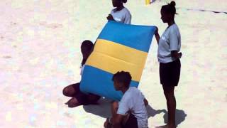 The Bahamas National Anthem at the FIFA Beach Soccer World Cup 2013 CONCACAF Qualifier [upl. by Aihsatan536]