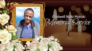 Gladwell Njoki Muriuki Memorial Service  27102024 [upl. by Valleau]