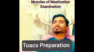 Muscles of mastication examination [upl. by Lesli]