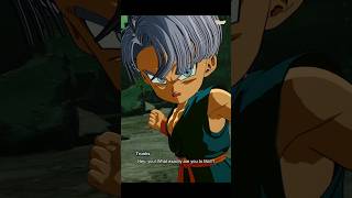 Future Trunks vs Trunks KID FUNNY QuotesUnique Interaction  DRAGON BALL Sparking ZERO [upl. by Strawn]