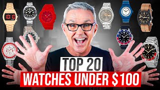 The 20 Best Watches Under 100  2024 Edition [upl. by Wampler421]