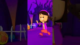 Monsters Are Out shorts cartoonvideos kidssong halloween nurseryrhymes [upl. by Eihpos]