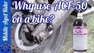 Protect your bike from corrosion  vital in the UK ACF50 [upl. by Aohk]