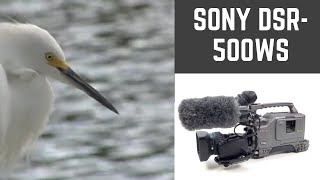 Sony DSR500WS Camcorder Product Test Shoot 2 [upl. by Trotta]