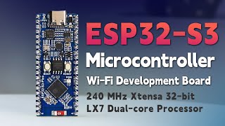 Waveshare ESP32S3 Microcontroller 24GHz WiFi Board dualcore processorfrequency up to 240MHz [upl. by Onitnerolf]