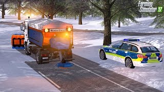 LS17  Der neue Schneeschieber im Einsatz auf der Bauhof Weber Map ❄️🚧 [upl. by Portia]