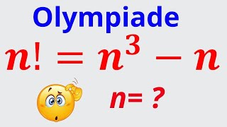 Équation avec factorielle maths olympiade [upl. by Namharludba]