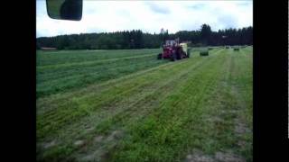 Krone 1250 Round Pack Ensilage [upl. by Knowling]