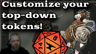 Hero Forge and Pixlr for Easy TopDown VTT Tokens [upl. by Yard]