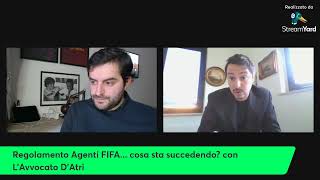 Cosa sta succedendo al Regolamento Agenti FIFA Con lAvv Antonio DAtri [upl. by Yevreh]