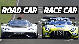 Can The Mercedes AMG ONE Beat A GT3 At The NORDSCHLEIFE [upl. by Navets]