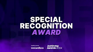 2024 GoCardless JustGiving Awards SPECIAL RECOGNITION AWARD Rob Burrow [upl. by Capriola]