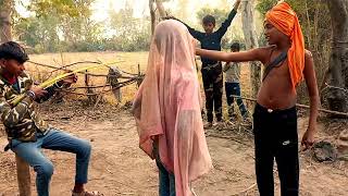 Basanti in kutto ke samne mat nachna comedy video please 🙏 like and susbcribe [upl. by Valli]