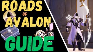 NEW PLAYER Guide Roads of Avalon 2023  Symbols Resources Chests and Suffixes  Albion Online [upl. by Bak]