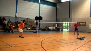 French Footbag Championships 2011 Singles Net Final [upl. by Rodgers]