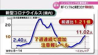 「インフルエンザと新型コロナの同時流行」県が感染対策徹底を呼び掛け 大分 [upl. by Adliw609]