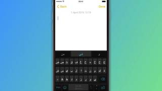 How to type in two languages  SwiftKey Keyboard for iPhone iPad amp iPod touch [upl. by Atteiram]