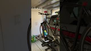 Bike mounted on a Kuat NV 20 bike hitch rack on the Rivian R1S [upl. by Sardse95]