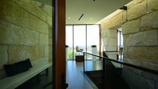 Modern Texas Limestone Stone Construction  Hill Country Stone Home Builder [upl. by Maire]