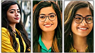 Shorts 😍 Rashmika Mandanna Whatsapp Status  Cuteness Overload 🥰  Full Screen Whatsapp Status [upl. by Nevada]