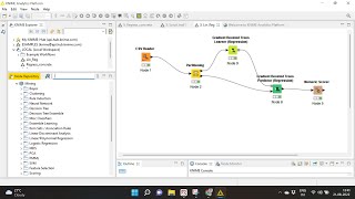 Comparing Models in KNIME [upl. by Yxor]