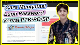 Cara Mengatasi Lupa Password Verval PTKPDSP [upl. by Airdnax]