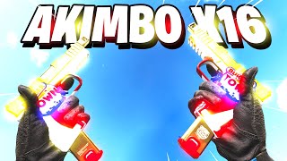 the AKIMBO X16 LOADOUT in WARZONE Best X16 Class Setup Warzone Best Akimbo X16 Loadout [upl. by Chung]