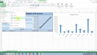 Excel Tipps und Tricks 72 Blitzschnell eingebettetes 2DStandardSäulendiagramm erstellen [upl. by Leirej]