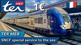 Special TER Services to the Seashores for Just 1€ [upl. by Nagud]